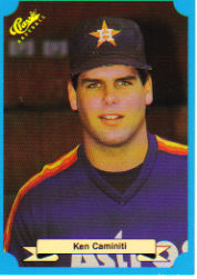 1988 Classic Blue Baseball Cards       228     Ken Caminiti